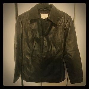 Women's leather jacket